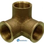 ΓΩΝΙΑ 1/2'' ΤΡΙΟΔΗ ΘΗΛ. ΘΗΛ. ΘΗΛ. ΟΡΕΙΧΑΛΚΙΝΗ