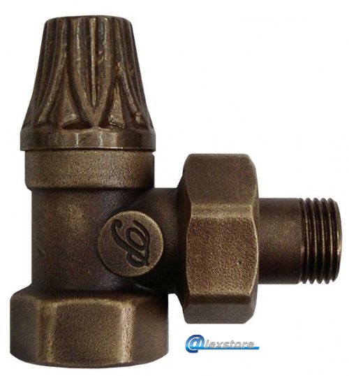 ΔΙΑΚΟΠΤΗΣ ΚΑΛΟΡΙΦΕΡ Ν. 288  ΡΥΘΜΙΣΤΙΚΟΣ  1/2'' BRONZE ΔΙΑΚΟΠΤΗΣ ΚΑΛΟΡΙΦΕΡ Ν. 288  ΡΥΘΜΙΣΤΙΚΟΣ  1/2'' BRONZE - Image 1