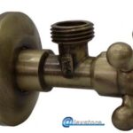 ΔΙΑΚΟΠΤΗΣ ''BIRILLI'' 3/8'' - Φ10 x 1/2'' ΓΩΝ. BRONZE