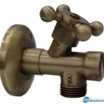 ΔΙΑΚΟΠΤΗΣ ΜΕ ΦΙΛΤΡΟ ''BIRILLI'' 1/2'' x 1/2'' ΓΩΝ. BRONZE