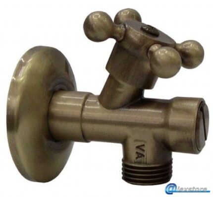 ΔΙΑΚΟΠΤΗΣ ΜΕ ΦΙΛΤΡΟ ''BIRILLI'' 1/2'' x 1/2'' ΓΩΝ. BRONZE