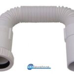 ΠΡΟΕΚΤΑΣΗ ΣΙΦΟΝΙΟΥ ΣΠΙΡΑΛ Β.Τ. Φ40 ΑΡΣ. Χ Φ40 ΘΗΛ. ΛΕΥΚΟ ΠΛΑΣΤΙΚ