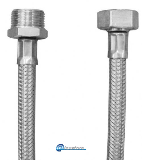 ΠΡΟΕΚΤΑΣΗ ΠΑΡΟΧΗΣ ΠΛΥΝΤΗΡΙΟΥ 100 cm. INOX ΑΡΣ. ΘΗΛ. ΠΡΟΕΚΤΑΣΗ ΠΑΡΟΧΗΣ ΠΛΥΝΤΗΡΙΟΥ 100 cm. INOX ΑΡΣ. ΘΗΛ. - Image 1