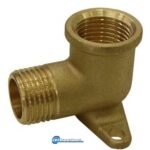 ΓΩΝΙΑ ΜΕ ΣΤΗΡΙΓΜΑ 1/2'' ΑΡΣΕΝΙΚΗ ΘΗΛΥΚΗ ΟΡΕΙΧΑΛΚΙΝΗ