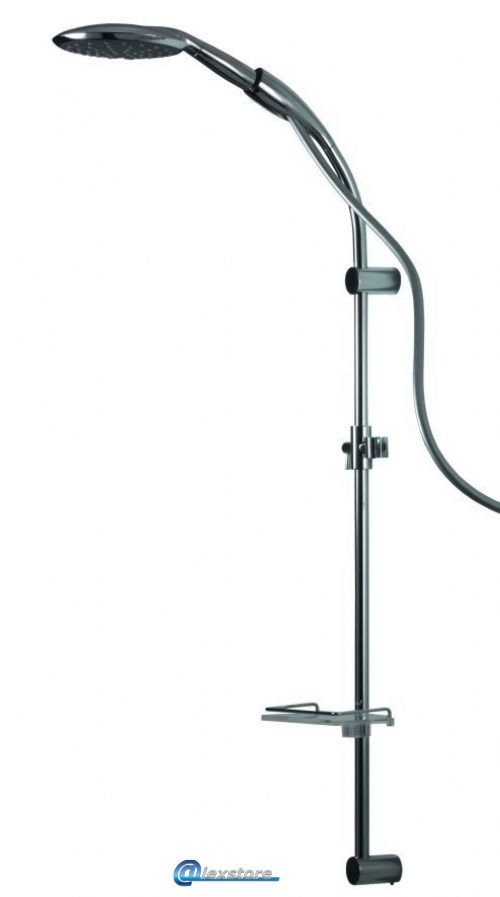 ΒΕΡΓΑ ΛΟΥΤΡΟΥ FUTURA 120 cm. ΧΡΩΜΕ ΒΕΡΓΑ ΛΟΥΤΡΟΥ FUTURA 120 cm. ΧΡΩΜΕ - Image 1