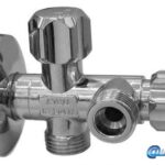 ΔΙΑΚΟΠΤΗΣ DUΑL ΤΡΙΟΔΟΣ ΜΕ 2 ΒΟΛΑΝ ΚΑΙ ΡΟΖΕΤΑ 1/2'' ΑΡΣ. ΑΡΣ. ΑΡΣ