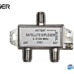 Μίκτης / διαχωριστής εσωτερικού χώρου 2 εισόδων (SAT/TV)