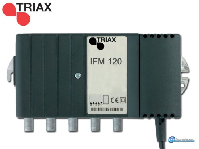 Ενισχυτής πολλαπλής ζώνης, 3 εισόδων (BI+FM/BIII/UHF) με απολαβή 22dB και στάθμη εξόδου 112dBμV - Image 1