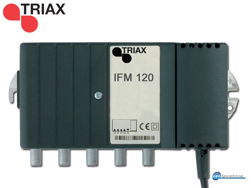 Ενισχυτής πολλαπλής ζώνης, 3 εισόδων (BI+FM/BIII/UHF) με απολαβή 22dB και στάθμη εξόδου 112dBμV Ενισχυτής πολλαπλής ζώνης, 3 εισόδων (BI+FM/BIII/UHF) με απολαβή 22dB και στάθμη εξόδου 112dBμV - Image 1
