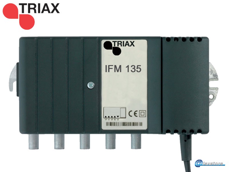 Ενισχυτής πολλαπλής ζώνης, 4 εισόδων (BI+FM/BIII/UHF/UHF) με απολαβή 35dB και στάθμη εξόδου 121dBμV Ενισχυτής πολλαπλής ζώνης, 4 εισόδων (BI+FM/BIII/UHF/UHF) με απολαβή 35dB και στάθμη εξόδου 121dBμV - Image 1