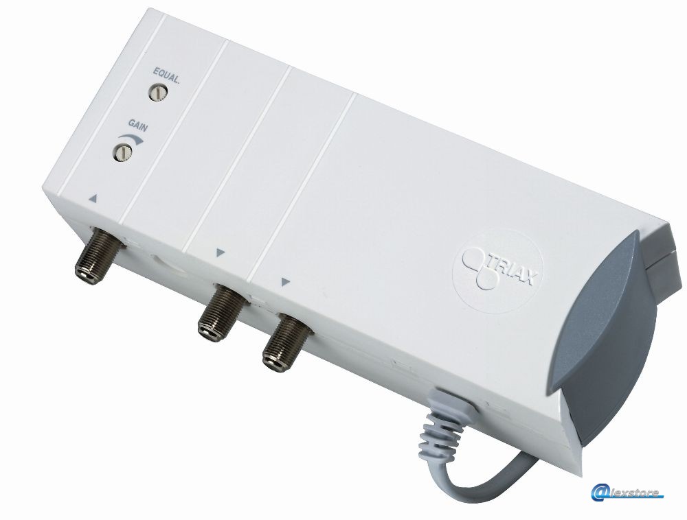 Ενισχυτής διαμερίσματος (K2-12 / K21-69), 25dB / 2x105dBμV Ενισχυτής διαμερίσματος (K2-12 / K21-69), 25dB / 2x105dBμV - Image 1