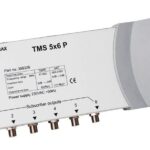 Πολυδιακόπτης για λήψη από 1 δορυφορική θέση + επίγεια TV (5 εισόδων / 6 χρηστών)