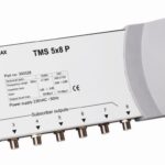 Πολυδιακόπτης για λήψη από 1 δορυφορική θέση + επίγεια TV (5 εισόδων / 8 χρηστών)