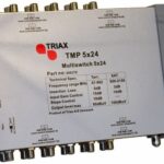 Πολυδιακόπτης για λήψη από 1 δορυφορική θέση + επίγεια TV (5 εισόδων / 24 χρηστών)