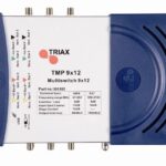 Πολυδιακόπτης για λήψη από 2 δορυφορικές θέσεις + επίγεια σήματα TV (9 εισόδων / 12 χρηστών)