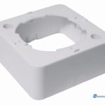 Πλαίσιο πρίζας λευκό, για εξωτερική τοποθέτηση σε τοίχο της σειράς TOU