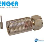 Συνδετήρας F Twist-on 10 τεμάχια ,κατάλληλος για ομοαξονικά καλώδια Ø 10.2mm (RG-11)