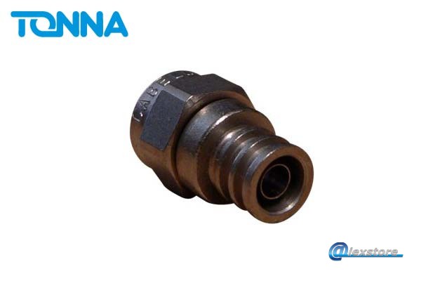 Συνδετήρας F-Crimp monoblock 100 τεμάχια, για καλώδια Ø 5.0mm (Mini Coax) Συνδετήρας F-Crimp monoblock 100 τεμάχια, για καλώδια Ø 5.0mm (Mini Coax) - Image 1