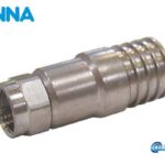 Συνδετήρας F-Crimp monoblock 50 τεμάχια , για καλώδια RG-11