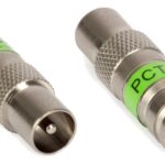 Συνδετήρας IEC-Male Compression 50 τεμάχια, κατάλληλος για ομοαξονικά καλώδια "Coax 9"