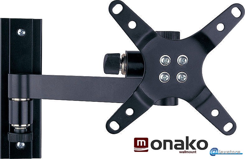Βραχίονας τοίχου για Flat Screen TV 13 έως 30 ίντσες, με ρυθμιζόμενη κλίση ±15° Βραχίονας τοίχου για Flat Screen TV 13 έως 30 ίντσες, με ρυθμιζόμενη κλίση ±15° - Image 1