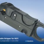 Εργαλείο απογύμνωσης ομοαξονικών καλωδίων τύπου RG-11