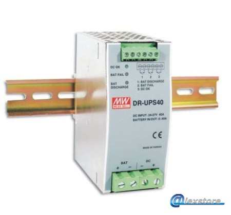 ΤΡΟΦΟΔΟΤΙΚΟ MEAN WELL ΡΑΓΑΣ 24V/29V - 2A/40A UPS συστημάτων ασφαλείας ΤΡΟΦΟΔΟΤΙΚΟ MEAN WELL ΡΑΓΑΣ 24V/29V - 2A/40A UPS συστημάτων ασφαλείας - Image 1