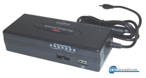 ΤΡΟΦΟΔΟΤΙΚΟ LAPTOP TECHNOWARE 15V-24V- 5,5A -150W ΤΡΟΦΟΔΟΤΙΚΟ LAPTOP TECHNOWARE 15V-24V- 5,5A -150W - Image 1