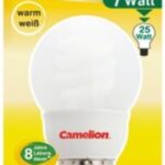 ΛΑΜΠΑ ΟΙΚΟΝΟΜΙΑΣ CAMELION 7W E27 M.GLOBE WA-250707
