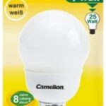 ΛΑΜΠΑ ΟΙΚΟΝΟΜΙΑΣ CAMELION 7W E14 M.GLOBE WARM