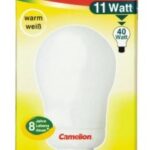 ΛΑΜΠΑ ΟΙΚΟΝΟΜΙΑΣ CAMELION 11W E27 GLOBE WARM