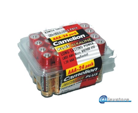 ΜΠΑΤΑΡΙΑ ΑΛΚΑΛΙΚΗ CAMELION AAA 1,5V 24τεμ. ΜΠΑΤΑΡΙΑ ΑΛΚΑΛΙΚΗ CAMELION AAA 1,5V 24τεμ. - Image 1