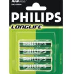 ΜΠΑΤΑΡΙΑ PHILIPS LONG LIFE AAA