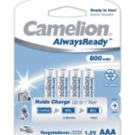 ΜΠΑΤΑΡΙΑ ΕΠΑΝ.CAMELION AAA 800mAh ALWAYS READY4αδα