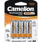 ΜΠΑΤΑΡΙΑ ΕΠΑΝΑΦ.CAMELION Ni-MH AA 1,2V 2500mAh 4ΔΑ