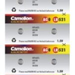 ΜΠΑΤΑΡΙΑ ΑΛΚΑΛΙΚΗ CAMELION AG0/LR521/379-σετ 10τεμ