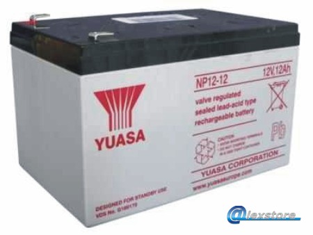 ΜΠΑΤΑΡΙΑ ΜΟΛΥΒΔΟΥ YUASA 12AH -12V ΜΠΑΤΑΡΙΑ ΜΟΛΥΒΔΟΥ YUASA 12AH -12V - Image 1
