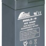 ΜΠΑΤΑΡΙΑ ΜΟΛΥΒΔΟΥ 5AH - 6V ΤΕΤΡΑΓΩΝΗ