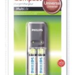 ΦΟΡΤΙΣΤΗΣ PHILIPS MINI ΓΙΑ ΜΠΑΤΑΡΙΕΣ AA-AAA