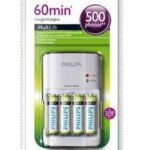 ΦΟΡΤΙΣΤΗΣ PHILIPS ΓΙΑ ΜΠΑΤΑΡΙΕΣ ΑΑ-ΑΑΑ NiMH