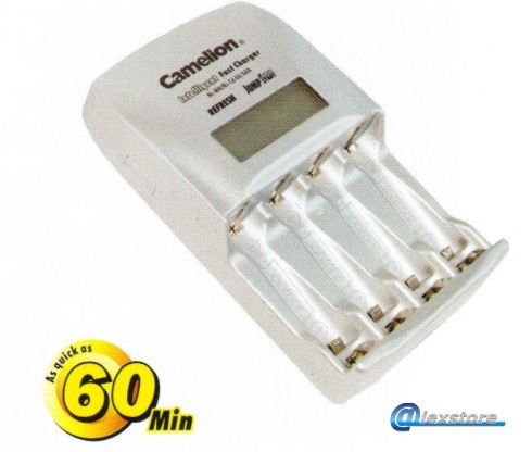 ΦΟΡΤΙΣΤΗΣ CAMELION LCD Display 60min ΦΟΡΤΙΣΤΗΣ CAMELION LCD Display 60min - Image 1