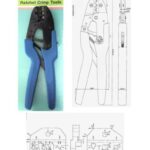 Πρέσα σύσφιξης συνδετήρων για βύσματα φωτοβολταϊκών καλωδίων MC3 – MC4