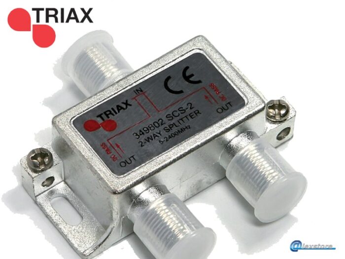 Διαχωριστής σήματος SMATV 2 εξόδων (5-2400 MHz) - Image 1