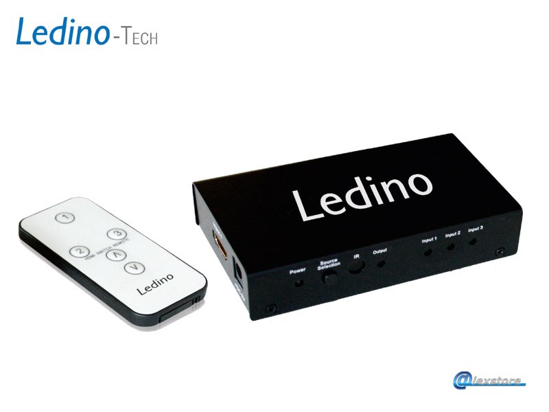 Επιλογέας σήματος HDMI 3 εισόδων σε 1 έξοδο Επιλογέας σήματος HDMI 3 εισόδων σε 1 έξοδο - Image 1