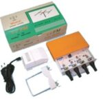 Ενισχυτής ιστού 3 εισόδων VUFM VHF - UHF 107 dB/μV