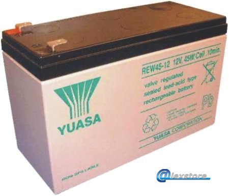 ΜΠΑΤΑΡΙΑ ΜΟΛΥΒΔΟΥ YUASA 7.5AH - 12V ΜΠΑΤΑΡΙΑ ΜΟΛΥΒΔΟΥ YUASA 7.5AH - 12V - Image 1