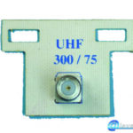 Μετασχηματιστής  UHF ΜΕ ΒΥΣΜΑΤΑ F. 300/75 Ω