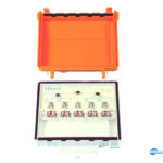 Διακλαδωτήρας πλακέτας με ακροδέκτες σύνδεσης καλωδίων 4 εξόδων με διέλευση τάσης