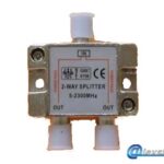 Διακλαδωτήρας θωρακισμένος επίγειος και δορυφορικός 5-2300 MHz. 1 είσοδο 2 έξοδοι