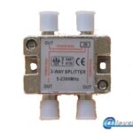 Διακλαδωτήρας θωρακισμένος επίγειος και δορυφορικός 5-2300MHz. 1 είσοδο 3 έξοδοι